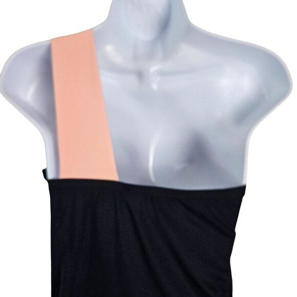 Tempt Me Womens One Shoulder Tummy Control Tankini Swimsuit Top & Bottoms Size L - Picture 7 of 12